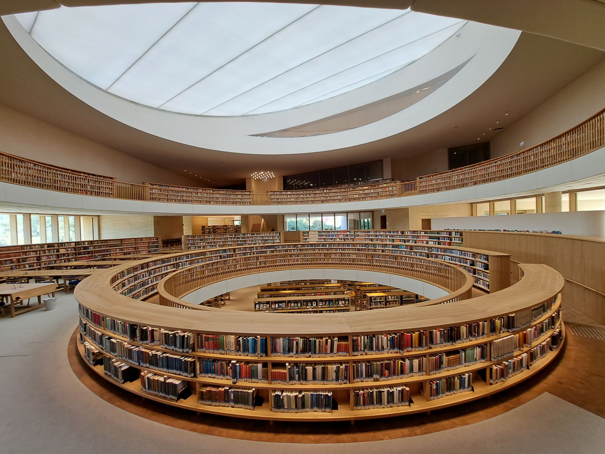 Geisteswissenschaftliche Halle der National Library of Israel, Jerusalem